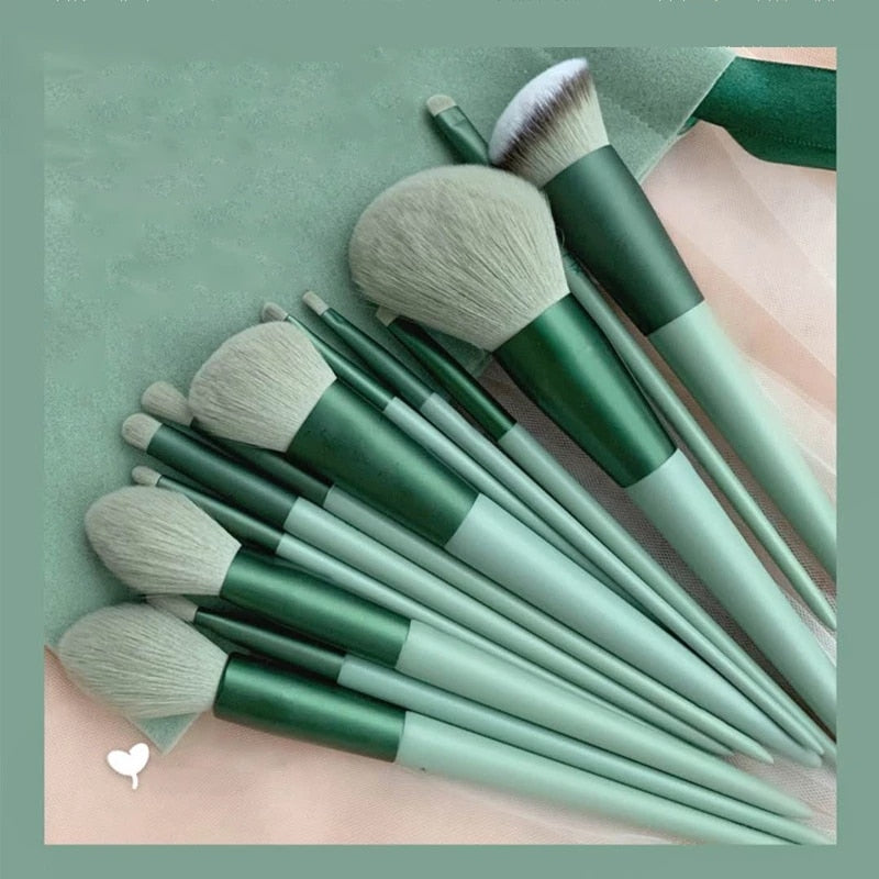 13 Pcs Makeup Brushes Set